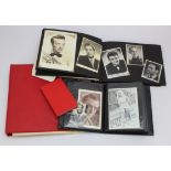 TV & Film interest. A collection of various photographs of TV & film stars contained in four albums,