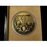 Alderney One Thousand Pounds 2006 "Queens 80th Birthday" one Kilo gold (22ct). Proof aFDC boxed as