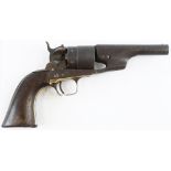 Revolver, an interesting Colt Model 1860 Army Revolver "Long Cylinder Conversion" for the .44