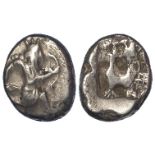 Ancient Greek period: Persian Lydia AR Siglos c.450-380BC, time of Artaxerxes I - Darius III.