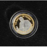 Alderney Quarter Sovereign 2020 Proof FDC in a "Hattons of London" box