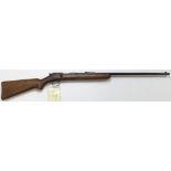 Rifle, a good BSA Co, .22 Calibre, bolt action sporting rifle, barrel 26", original blue to barrel