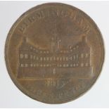 Token, 19thC: Birmingham Workhouse large copper Threepence 1813 nVF with knocks and marks.