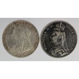 Crowns (2): 1887 GF, and 1898 LXII GVF