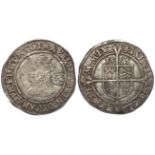 Elizabeth I hammered silver Sixpence 1565 mm. pheon, 2.82g, VF