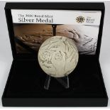 Royal Mint silver medal 2010 (5oz) boxed as issued