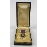 US Purple Heart in original fitted case.