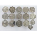 GB & Crown Island coins (42): Collection of predecimal, mostly 20thC, a few silver noted