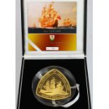 Bermuda Ninety Dollars 2006 gold proof (5oz). aFDC boxed as issued with certificate no.29/90