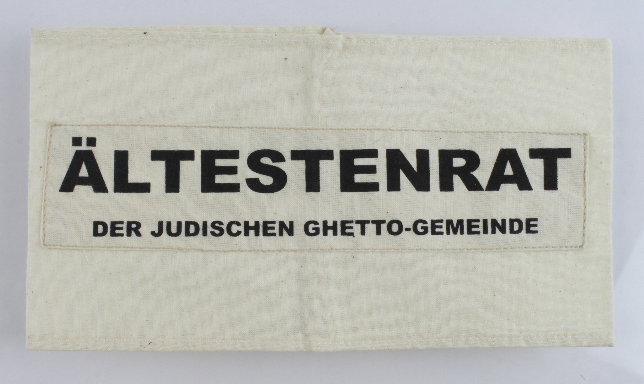 German Jewish ghetto police arm band.