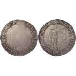 Elizabeth I silver Crown mm. 1 (1601) S.2582, 29.46g, weak on obverse centre but good elsewhere,
