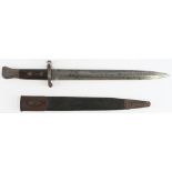 Bayonet, a P1888, 2nd type, MkI sword bayonet, ricasso marked "Wilkinson London", ricasso dated "4.