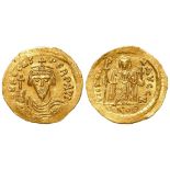 Eastern Roman Empire (Byzantine), Phocas gold Solidus 602-610 AD, 4.37g, EF. Ex. Spink 2000; Ex. Dr.