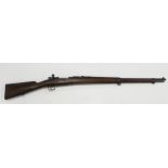 Boer War German 8mm Mauser model 1896 standard rifle as issued to the boers. Deactivated with EU