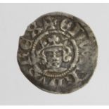 Edward Plantagenet silver Halfpenny of London, 0.53g, slightly off-centre VF