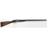 Double barrelled 12 Bore Shotgun by the Midland Gun Co, barrels 30", hammerless boxlock, engraved.