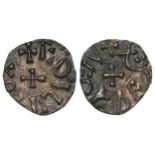 Anglo-Saxon Northumbria, Aethelred II copper Styca, moneyer Leofdegn, 1.13g, nEF