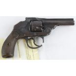 Revolver c1895, an Iver Johnson .32 Calibre, barrel length 3", barrel address "Iver Johnson's Arms &