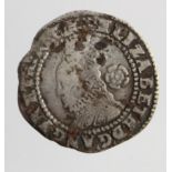 Elizabeth I Threepence 1578 (or 1578/7?) mm. Greek cross, 1.33g, GF