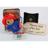 British Virgin Islands Ten Dollars 2008 "Paddington" gold Proof. FDC in a themed box with a "