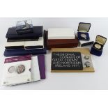 GB & World Coins & Sets, including silver proofs, and a 2x 1g 9ct gold mini coin set, etc. A good