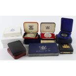 British Commonwealth & World cased silver proofs (12)