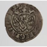 Edward I silver Penny of Berwick-upon-Tweed, 1.41g, slightly double-struck GF