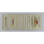 Silks, very nice original collection (approx 18 cards)