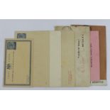 Jamaica 1880-1955 postal history inc few early QV & GV postal stationery postcards, 1930 cover