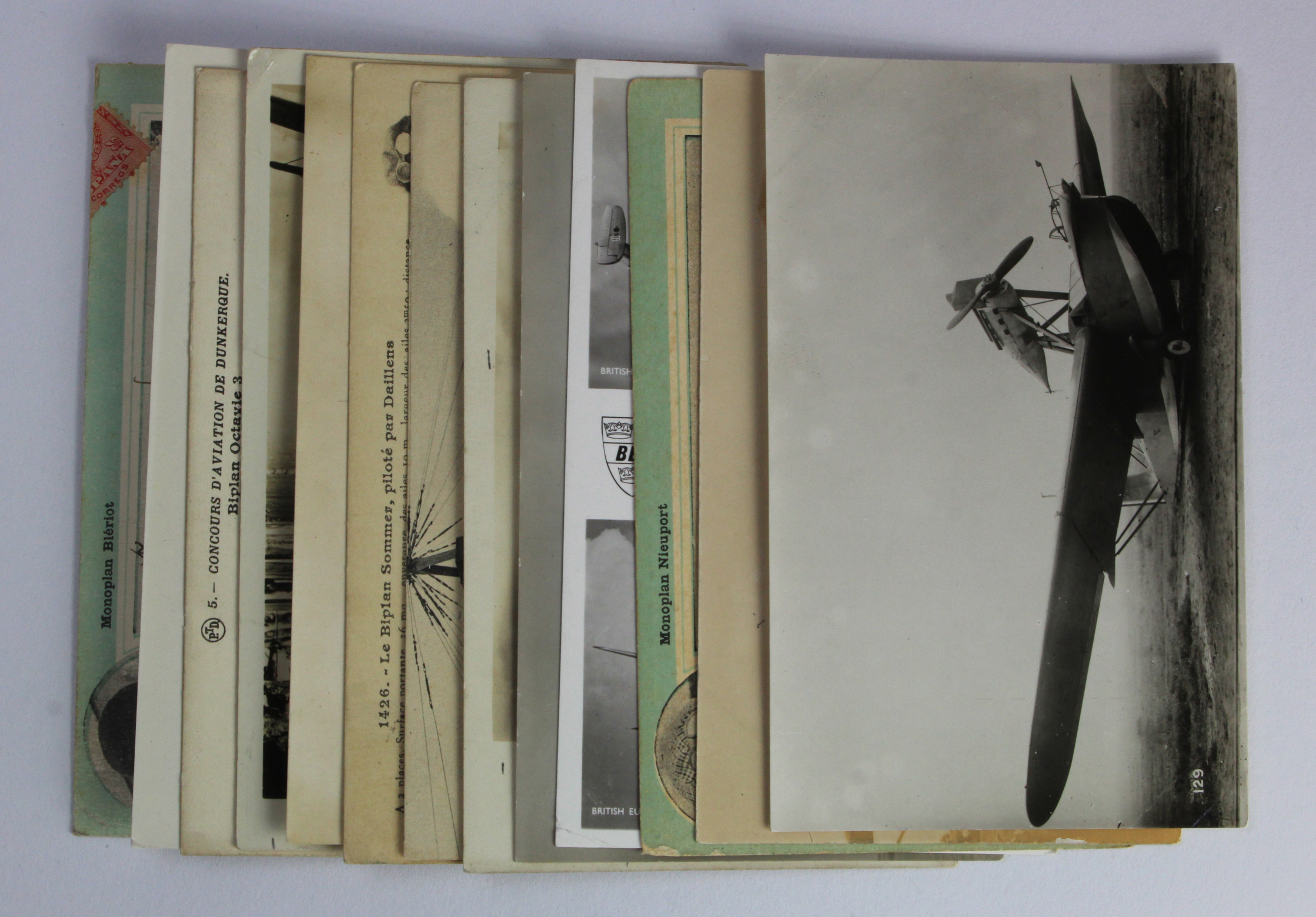 Aviation, mixed selection of aircraft, pilots & events (approx 13 cards)