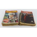 Comics. A group of approximately sixty comics, circa 1960s - 70s, including TV Action &
