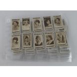 Cinema Stars - Richard Lloyd, 3 complete sets in pages, being series numbered 1 - 27, numbered
