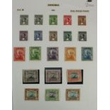 Zanzibar GV 1913 stamps, mint, to 50 Rupees, cat £2500 approx (21)