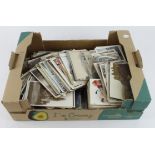 Small crate housing original mixed collection   (approx 800 cards)