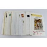 Barbara Cartland. A group of appoximately eighteen Christmas cards, signed by Barbara Cartland