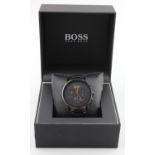 Hugo Boss gents wristwatch, dial diameter 42mm approx., contained in original case and outer