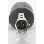 Gents stainless steel cased Tag Heuer Link automatic chronograph wristwatch. Case diameter approx