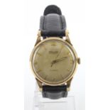 Gents 9ct cased Nivado automatic wristwatch, hallmarked Edinburgh 1961. Working when catalogued,