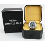 Gents stainless steel cased Breitling Bentley Le Mans chronograph automatic wristwatch. Limited