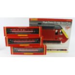 Hornby. A boxed Hornby OO gauge 'Virgin Trains 125 High Speed Train Pack' (R2040), together with