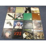 Music interest. Thirty-four vinyl LP records, including Led Zeppelin, Jimi Hendrix, the Clash (