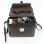 Rolleiflex 'T' model TLR camera (no. 2134359), together with accessories, all contained in a case
