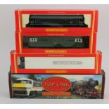 Hornby. Four boxed Hornby OO gauge locomotives, comprising 'Diesel Mainline Class 58' (R358); '