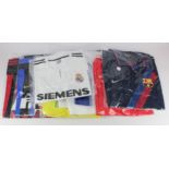 Football interest. A group of ten various shirts, relating to teams including Crewe Alexandra, LA