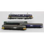 Hornby. Four Hornby OO gauge locomotives, comprising 'Mainline 58050', Railfreight 58048', 'Milton