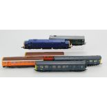 Hornby. Four Hornby OO gauge locomotives, comprising 'BR E51846 / E51819 (2 Car DMU)', 'BR 5554 /