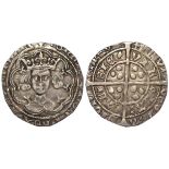 Henry VI First Reign silver Groat, Calais mint, Pinecone-mascle issue (1431-33), S.1875. 3.35g.
