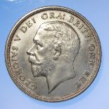 Crown 1927 wreath proof, lightly toned aFDC