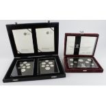 GB Silver Proof Issues (2) Proof set 2008 (both types) along with Proof Set 1996 "25th Anniversary".