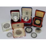 British Commonwealth silver proofs (11) most cased.